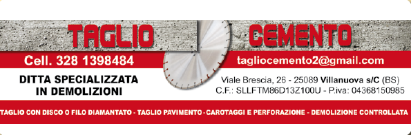 Taglio Cemento